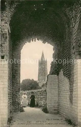 AK / Ansichtskarte Saintes_Charente Maritime Arenes gallo romaines Saintes Charente Maritime