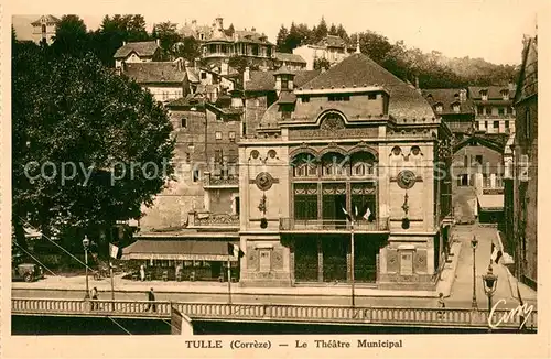 AK / Ansichtskarte Tulle_Correze Theatre Municipal Tulle_Correze