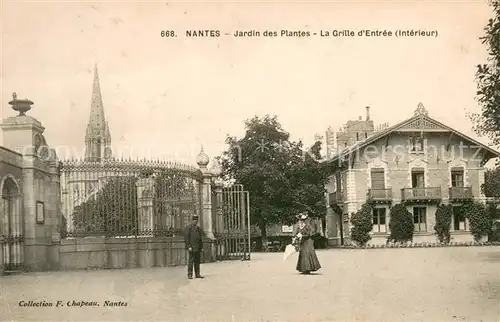 AK / Ansichtskarte Nantes_Loire_Atlantique Jardin des Plantes  Nantes_Loire_Atlantique