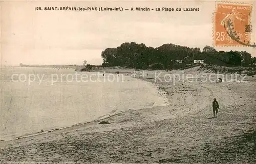 AK / Ansichtskarte Saint Brevin les Pins Plage du Lazaret Saint Brevin les Pins