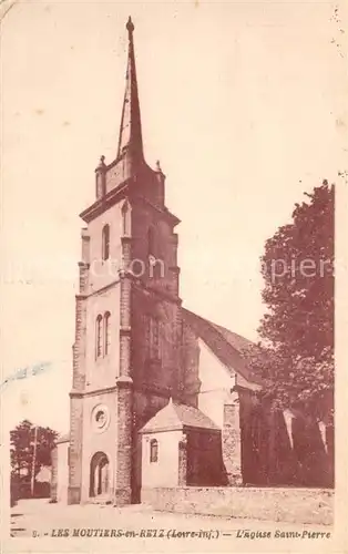 AK / Ansichtskarte Les_Moutiers en Retz Eglise Saint Pierre Les_Moutiers en Retz