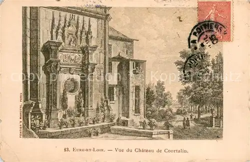 AK / Ansichtskarte Courtalin_Courtalain Chateau 