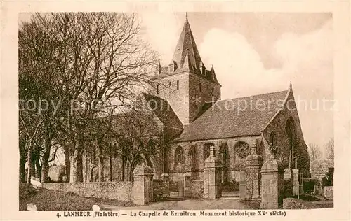 AK / Ansichtskarte Lanmeur Chapelle de Kernitron Lanmeur