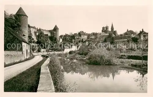 AK / Ansichtskarte Semur en Auxois Vue generale Semur en Auxois