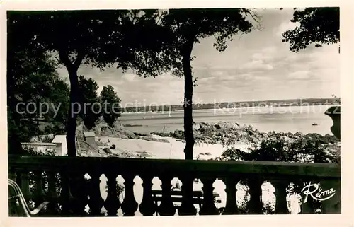 AK / Ansichtskarte Beg_Meil Vue sur la Plage Beg_Meil