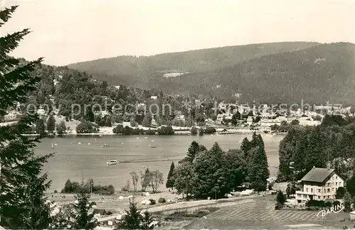 AK / Ansichtskarte Gerardmer_Vosges Hotel de Ramberchamp et les campeurs au bord du lac Gerardmer Vosges