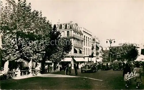 AK / Ansichtskarte Biarritz_Pyrenees_Atlantiques La Place Clemenceau Biarritz_Pyrenees