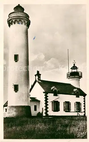 AK / Ansichtskarte Port Navalo Le phare et le Semaphore Port Navalo