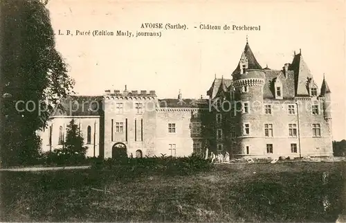 AK / Ansichtskarte Avoise Chateau de Peschescul Avoise