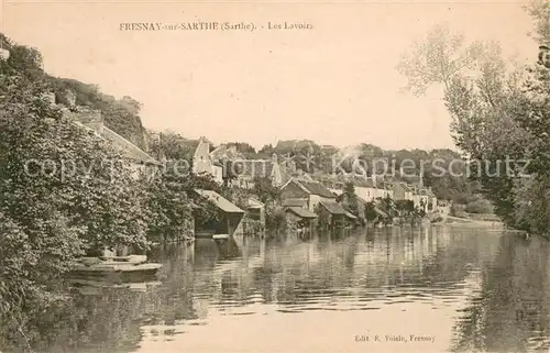 AK / Ansichtskarte Fresnay sur Sarthe Les Lavoirs Fresnay sur Sarthe