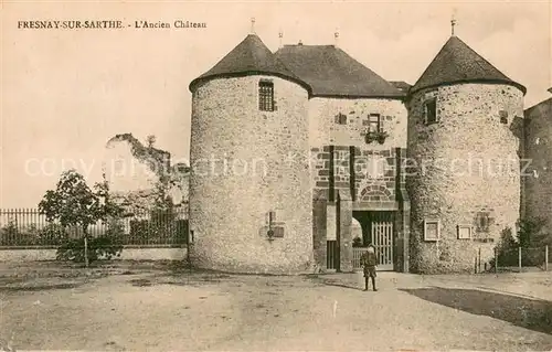 AK / Ansichtskarte Fresnay sur Sarthe Chateau Fresnay sur Sarthe