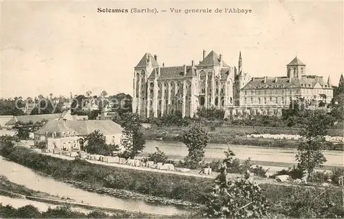 AK / Ansichtskarte Solesmes_Sarthe Abbaye Solesmes_Sarthe
