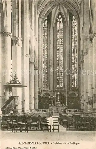 AK / Ansichtskarte Saint_Nicolas_du_Port Basilique Saint_Nicolas_du_Port