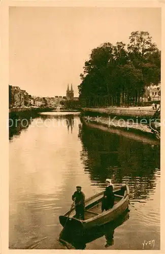 AK / Ansichtskarte Quimper Le Passeur de l`Odet Quimper