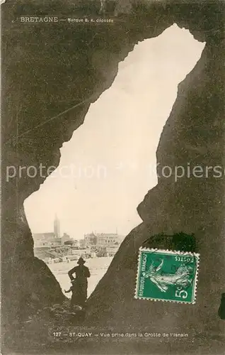 AK / Ansichtskarte St Quay Portrieux Grotte 