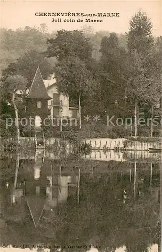 AK / Ansichtskarte Chennevieres sur Marne Coin de Marne Chennevieres sur Marne