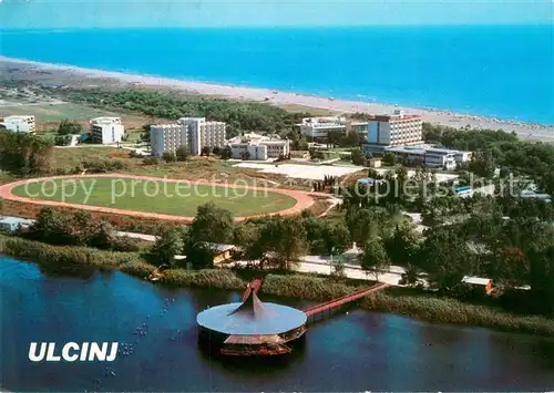 AK / Ansichtskarte Ulcinj Velika plaza Fliegeraufnahme Ulcinj