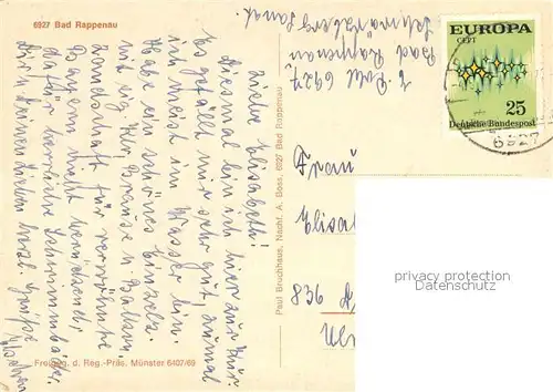 AK / Ansichtskarte Bad_Rappenau Fliegeraufnahme Bad_Rappenau