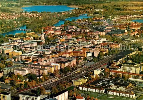 AK / Ansichtskarte Karlstad_Varmlands_Lan Fliegeraufnahme Karlstad_Varmlands_Lan