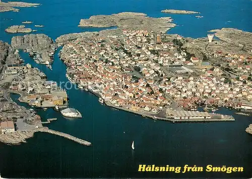 AK / Ansichtskarte Smoegen Fliegeraufnahme Smoegen