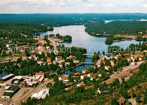 AK / Ansichtskarte Bengtsfors Fliegeraufnahme Bengtsfors