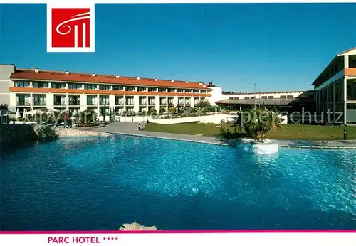 AK / Ansichtskarte Castelnuovo_del_Garda Parc Hotel Swimming Pool Castelnuovo_del_Garda