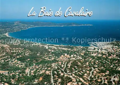 AK / Ansichtskarte Cavalaire sur Mer Vue aerienne de la baie Cavalaire sur Mer