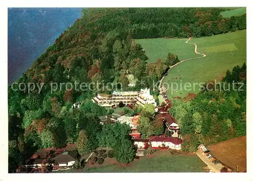 AK / Ansichtskarte Ambach_Starnbergersee Vital Hotel und Gesundheitszentrum Wiedemann Fliegeraufnahme Ambach_Starnbergersee