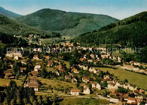 AK / Ansichtskarte Bad_Herrenalb Panorama Blick von der Rotensoler Steige Bad_Herrenalb