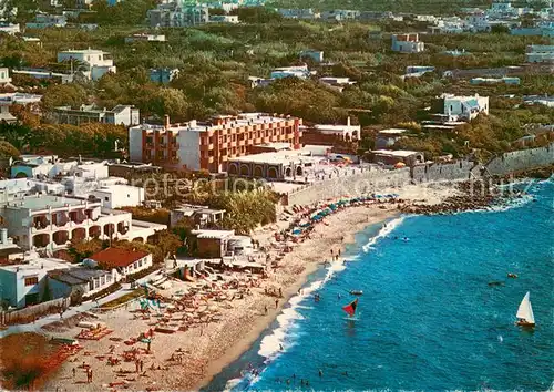 AK / Ansichtskarte Forio_d_Ischia Hotel Tritone Terme Marina di S. Francesco veduta aerea Forio_d_Ischia