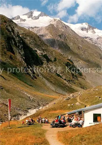 AK / Ansichtskarte Hinterbichl_Praegraten Clara Huette am Fusse der Roetspitze Venedigergruppe Hinterbichl Praegraten