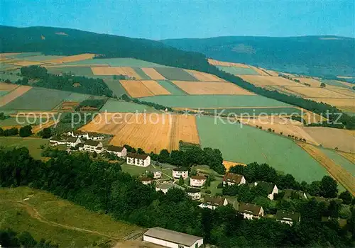 AK / Ansichtskarte Uslar_Solling mit Albert Schweitzer Kinderdorf Fliegeraufnahme Uslar_Solling