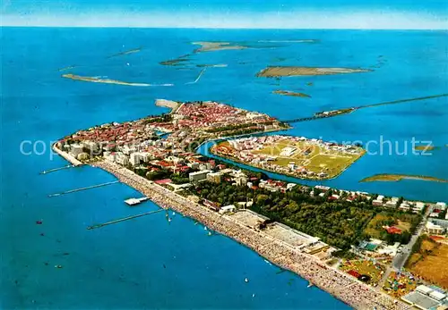 AK / Ansichtskarte Grado_Gorizia Isola del Sole dall  aereo Grado Gorizia