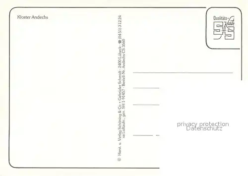 AK / Ansichtskarte Andechs Kloster Ammersee Fliegeraufnahme Andechs