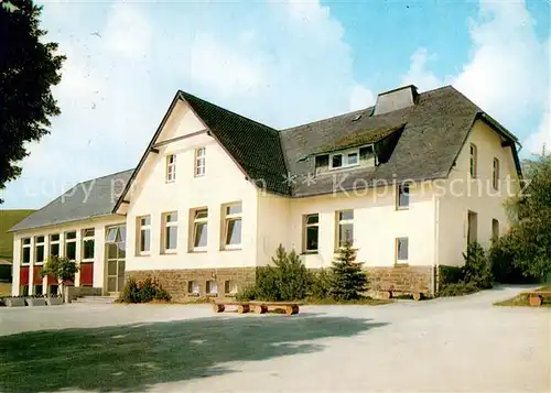 AK / Ansichtskarte Medebach Schullandheim des Landkreises Diepholz Medebach