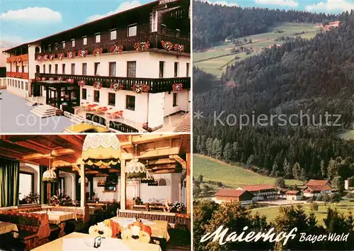 AK / Ansichtskarte Maierhof_Rattenberg Gasthof Pension Dilger Restaurant Bayerischer Wald Maierhof Rattenberg