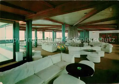 AK / Ansichtskarte Freyung Sanatorium Schloss Wolfstein "Panorama" Aufenthaltsraum Freyung