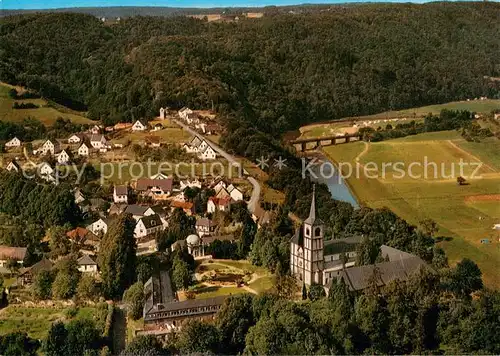 AK / Ansichtskarte Merten_Sieg Fliegeraufnahme Merten Sieg