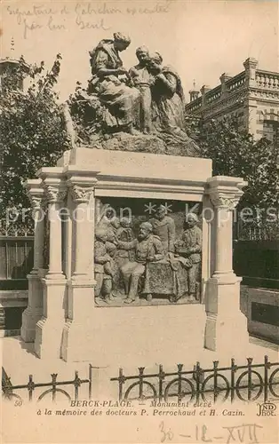 AK / Ansichtskarte Berck Plage Monument  Berck Plage