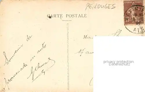 AK / Ansichtskarte Perouges Musee Frau mit Kappe Perouges