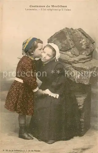 AK / Ansichtskarte Morbihan_Region Costumes 