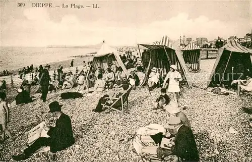 AK / Ansichtskarte Dieppe_76 Plage 