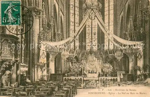 AK / Ansichtskarte Bonsecours_76 Eglise 