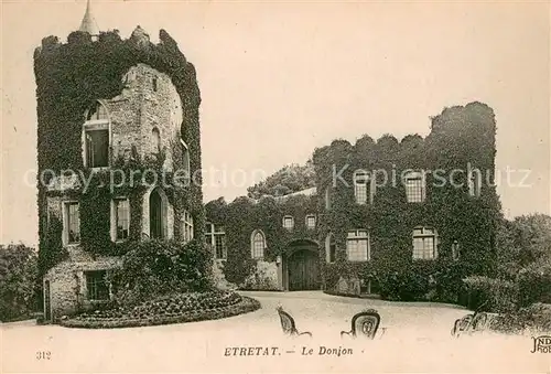 AK / Ansichtskarte Etretat Le Donjon Etretat