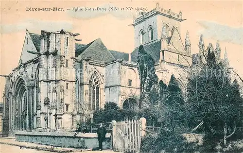 AK / Ansichtskarte Dives sur Mer Eglise Notre Dame Dives sur Mer