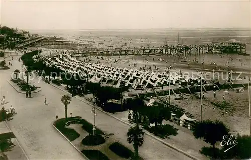 AK / Ansichtskarte Arcachon_33 Les Boulevards Promenades et Jetee Thiers 