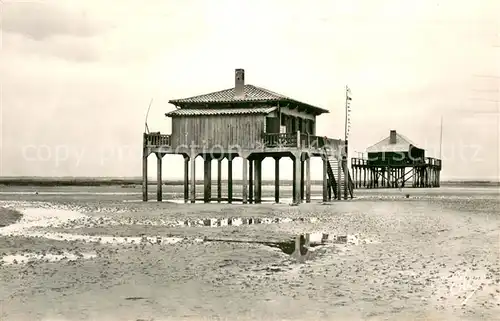 AK / Ansichtskarte Bassin_d_Arcachon Maisons sur Pilotis de lIle aux Oiseaux Bassin_d_Arcachon