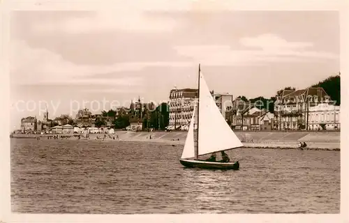 AK / Ansichtskarte Houlgate Un jour des regates Houlgate