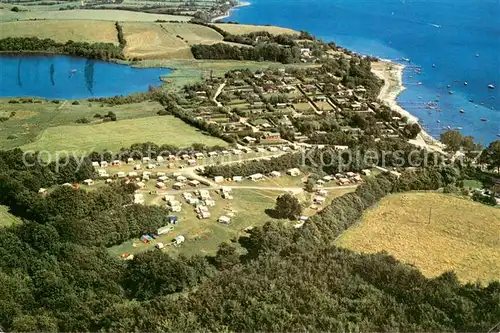 AK / Ansichtskarte Sonderjylland Parti fra Genner Strand Grillbar Fliegeraufnahme Sonderjylland