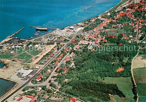 AK / Ansichtskarte Ebeltoft Fliegeraufnahme Ebeltoft